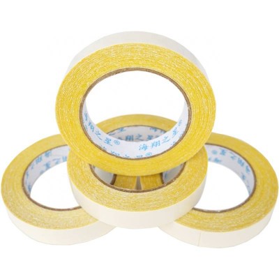 50 Mesh 230mic Hot Melt Glue Double Sided High Self Adhesive Carpet Edge Tape For Carpet Seaming And Fixed